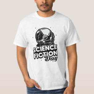 Space Alien Science Fiction Day Science Stars Gift T-Shirt
