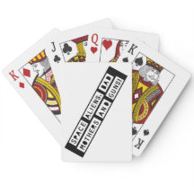 Space Aliens, Bad Mothers and Guns! Playing Cards