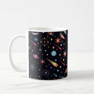 Space and galaxy coffee mug