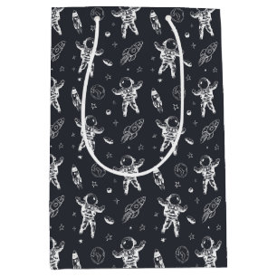 Space and Planet Galaxy  Medium Gift Bag