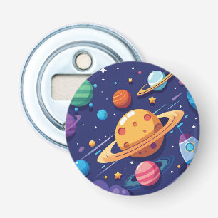 Space and planet theme bottle opener