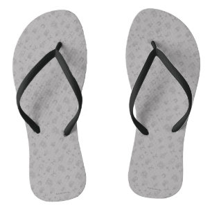Space And Science Doodles Flip Flops
