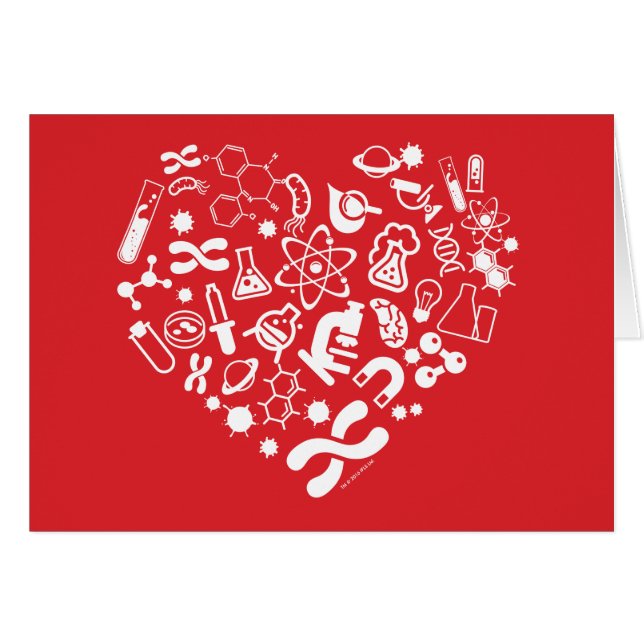 Space And Science Heart (Front Horizontal)