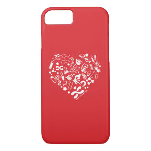 Space And Science Heart iPhone 8/7 Case