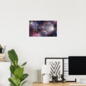 Space and Time Travel Wormhole Vortex Portal Poster (Home Office)