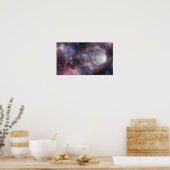 Space and Time Travel Wormhole Vortex Portal Poster (Kitchen)