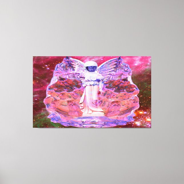 Space Angel Canvas Print (Front)