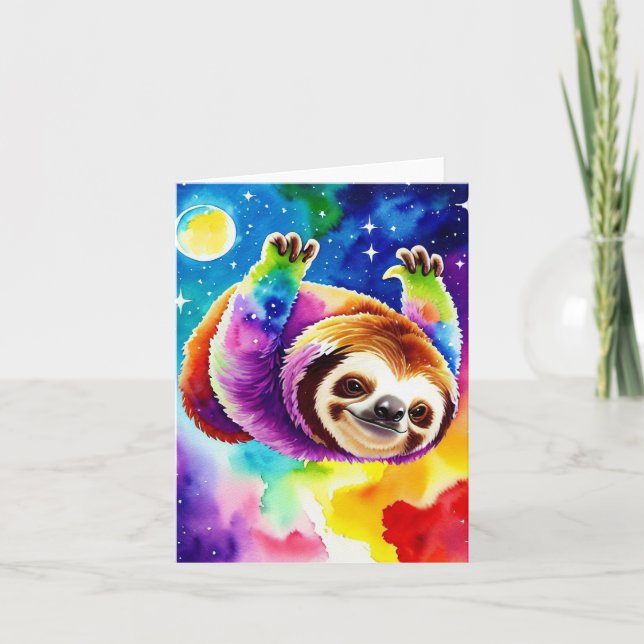 Space Animal Paws III Card (Front)