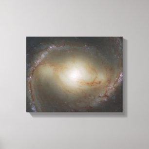 SPACE ART #24 Barred Spiral Galaxy Canvas Print
