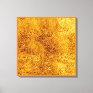 SPACE ART #42 Sun's Face Canvas Print