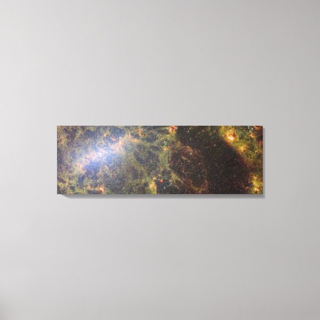 SPACE ART #66 NGC 5068 CANVAS PRINT (Front)