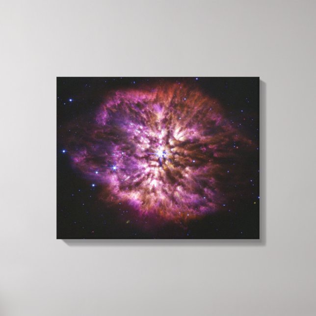 SPACE ART #67 Supernova Prelude Canvas Print (Front)
