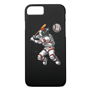 Space Astronaut Baseball Player Cosmic Planet Case-Mate iPhone Case