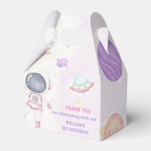 Space Astronaut Birthday Party Favour Box