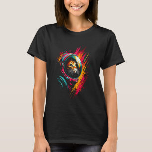 Space Astronaut Cat Gifts Space Cat T-Shirt