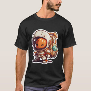 Space Astronaut Exploring Planets Space Science T-Shirt