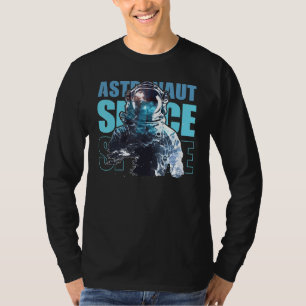 Space Astronaut Galaxy Astronomy Spaceman T-Shirt