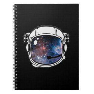 Space Astronaut Helmet Notebook