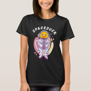 Space Astronaut Rubber Duck Rubber Ducky Bubble Te T-Shirt