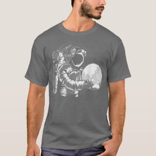 Space astronaut spaceman universe stars cosmonaut T-Shirt