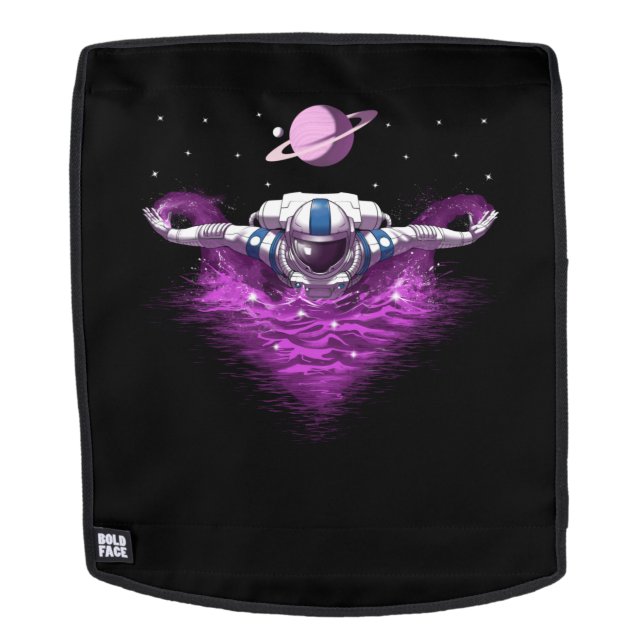 Space Astronaut Swimmer Backpack (Removable Face)
