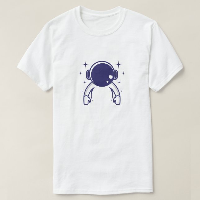 Space Astronaut T-Shirt (Design Front)