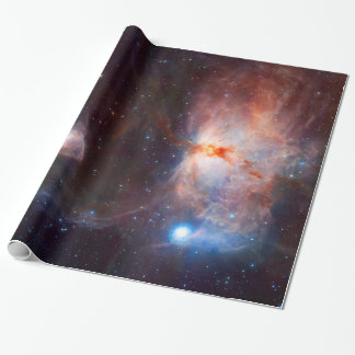 Space Astronomy Flame Nebula Universe Wrapping Paper