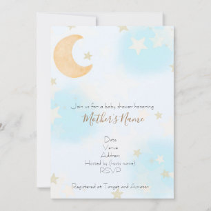 Space Baby Shower Invitatiom  Invitation
