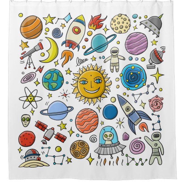 Space Background. Planets of the solar system. Roc (Front)