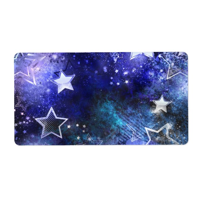 Space Background with Stars (Front)