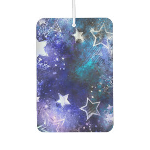 Space Background with Stars Air Freshener