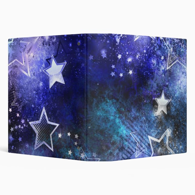 Space Background with Stars Binder (Background)