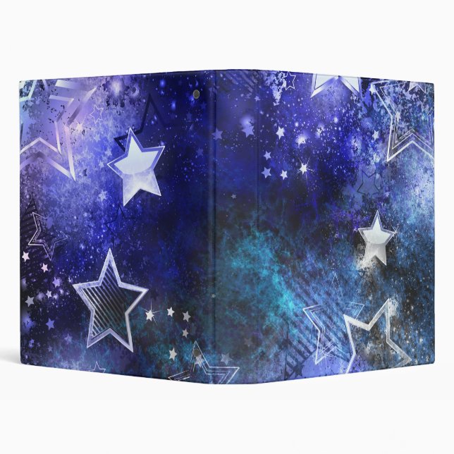 Space Background with Stars Binder (Background)