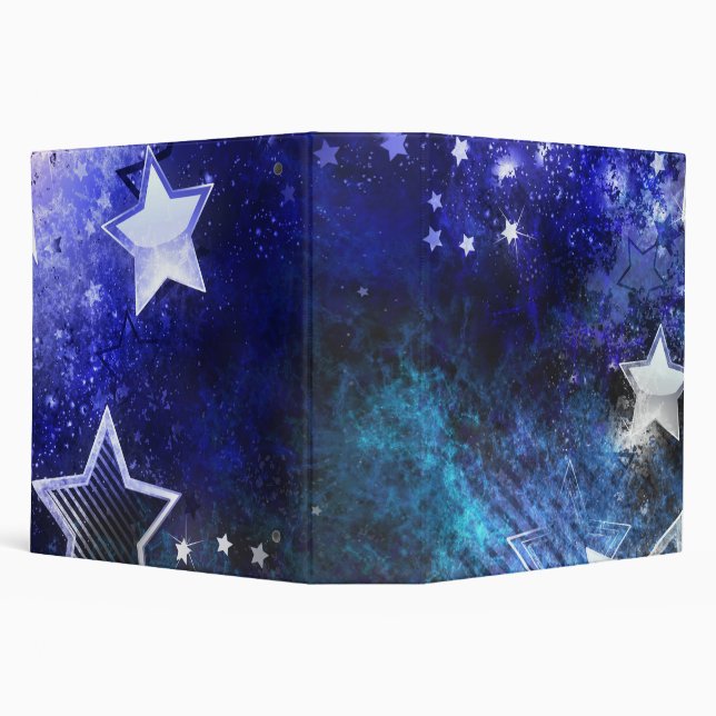 Space Background with Stars Binder (Background)