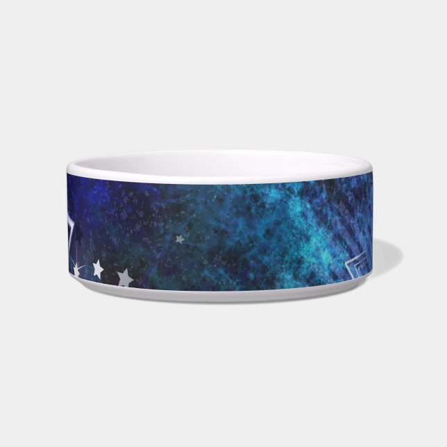 Space Background with Stars Bowl (Front)