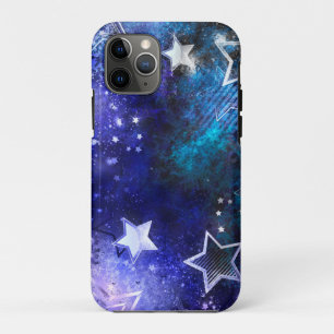 Space Background with Stars iPhone 11 Pro Case