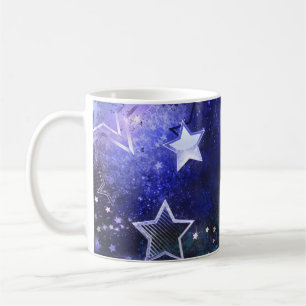 Space Background with Stars Coffee Mug
