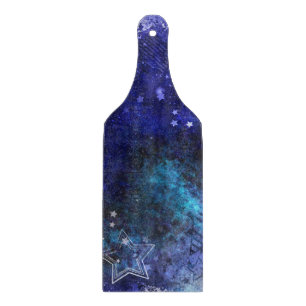 Space Background with Stars Cutting Board