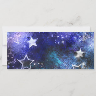 Space Background with Stars Invitation