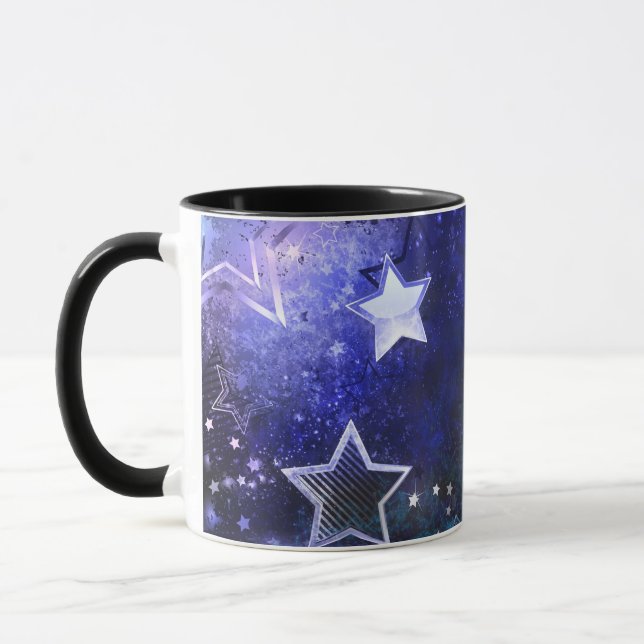 Space Background with Stars Mug (Left)