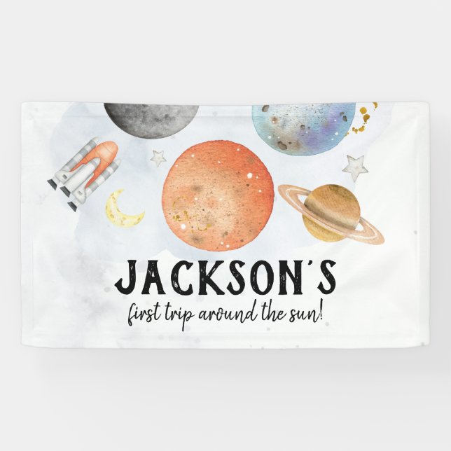 space banner, outer space banner (Horizontal)