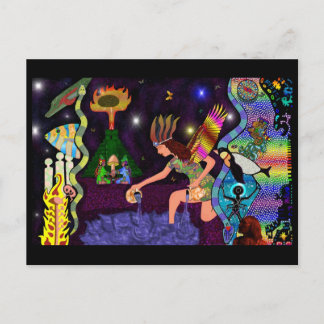 Space between the Stars Postcard