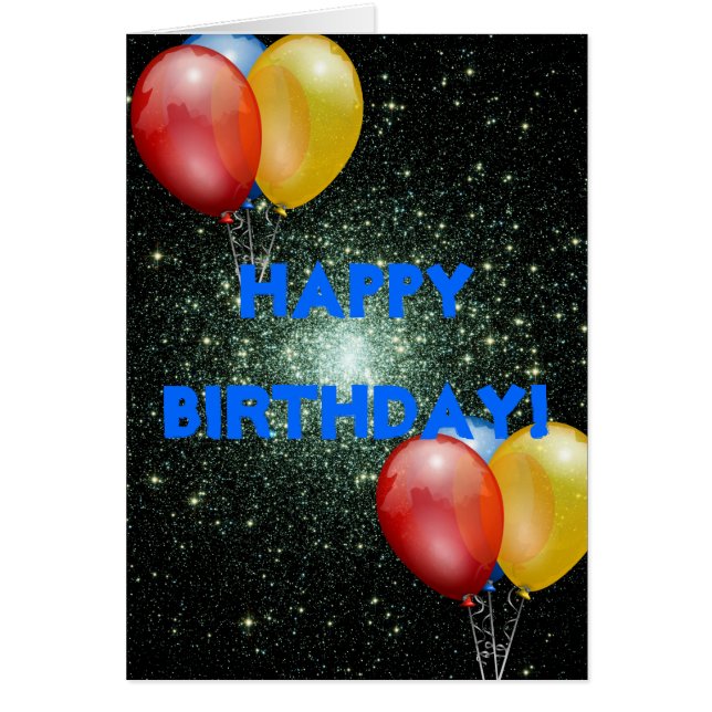 SPACE BIRTHDAY (Front)
