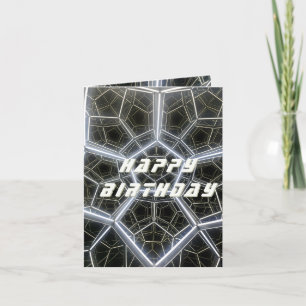 Space Birthday Card