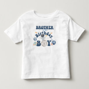 Space Birthday T-shirt-Brother of the birthday boy Toddler T-shirt