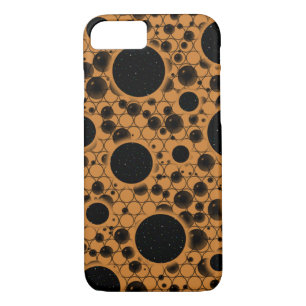 Space Bubble Spots - Bronze Case-Mate iPhone Case