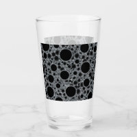 Space Bubble Spots - Glitter Silver