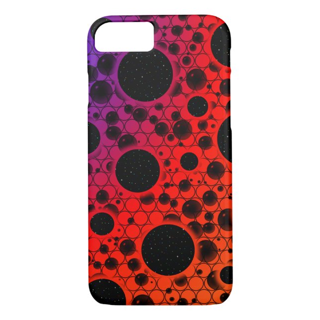Space Bubble Spots - Heat PBROY Case-Mate iPhone Case (Back)