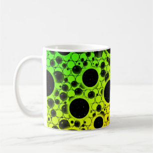 Space Bubble Spots - Rainbow BGYOR Coffee Mug