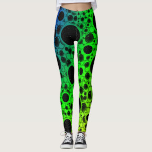 Space Bubble Spots - Rainbow PBGYO Leggings